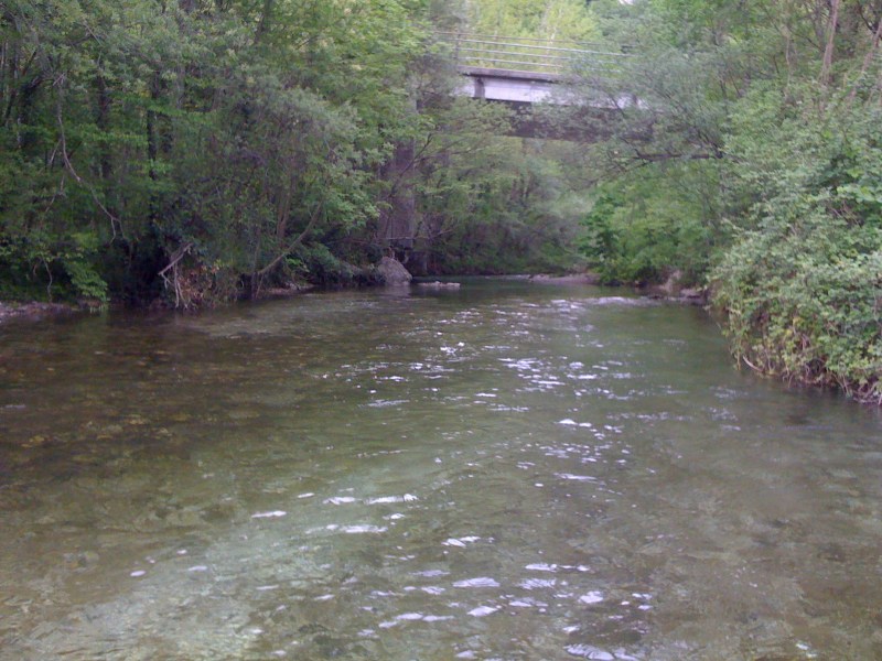 Torrente Melò, Avasinis di Trasaghis, Maggio 2013