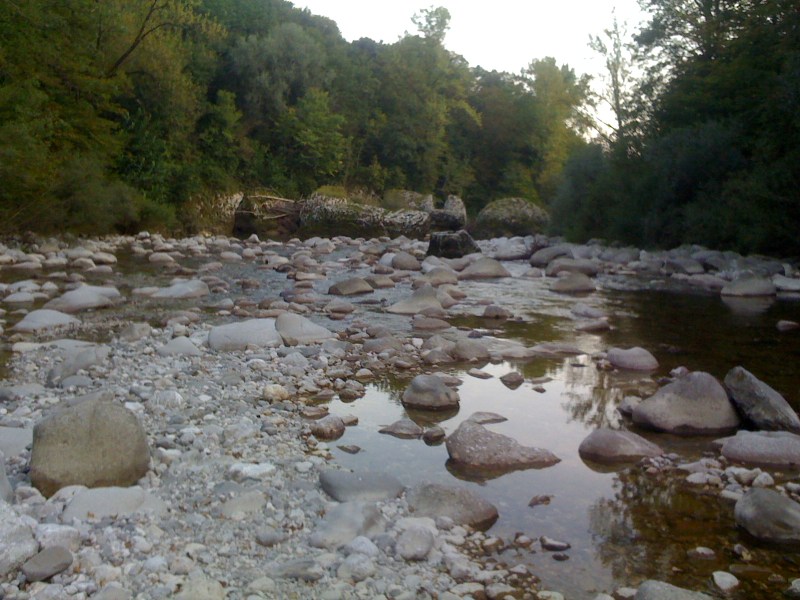 Fiume Natisone, Cras di Pulfero, Settembre 2011