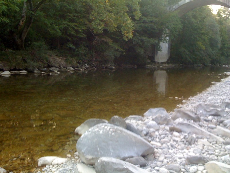 Fiume Natisone, Cras di Pulfero, Settembre 2011