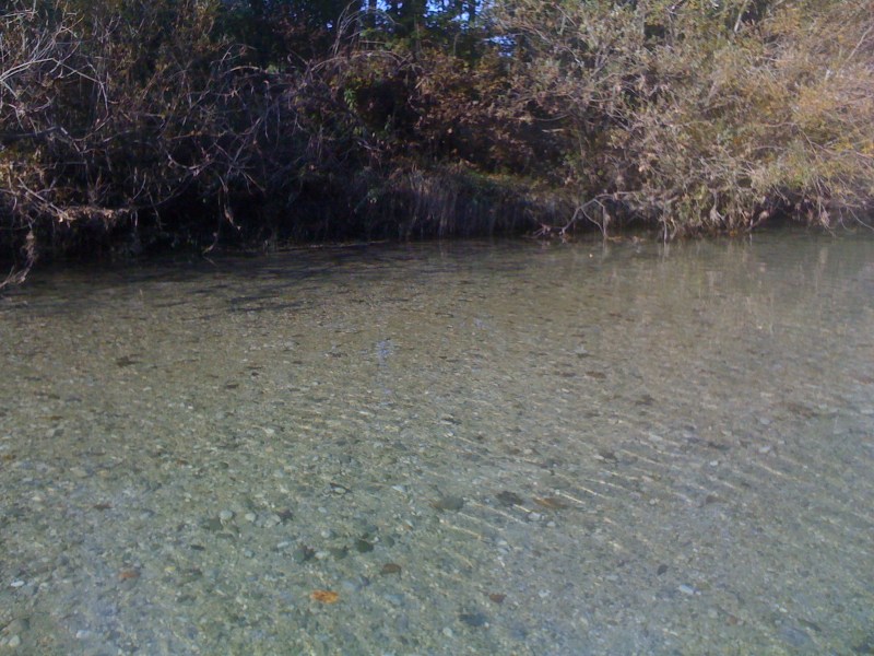 Fiume Natisone, Oculis, ottobre 2012