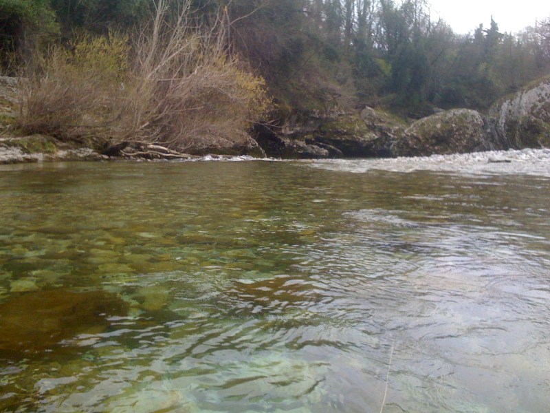 Fiume Natisone, Vernasso, Aprile 2013