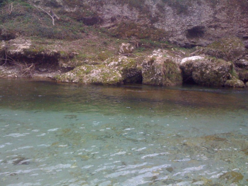 Fiume Natisone, Oculis, Aprile 2013
