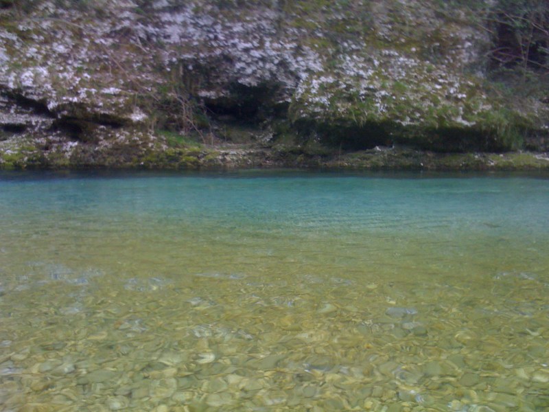 Fiume Natisone, Oculis, Aprile 2013