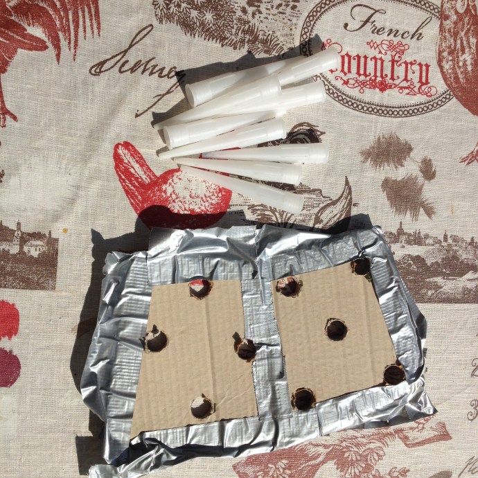 Cartone di prova per test 